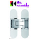 KUBICA K8000 ATOMIKA DXSX, BI петля скрытая БЕЛЫЙ (60 kg)