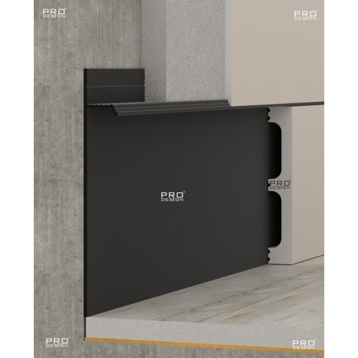 Плинтус скрытого монтажа Pro Design 323